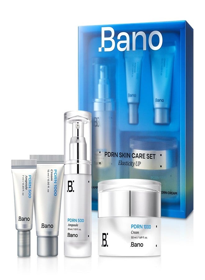 Bano PDRN Skin Care Set - PDRN Firming Cream & Serum Set with Hyaluronic Acid & Peptides | Collagen Cream with Bakuchiol | Face Moisturizer for Sensitive Skin | Korean Skin Care | Fragrance-Free - Image 1